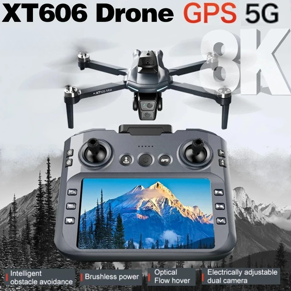 Drone Surveying - Dron Original XT606 Profesional con Cámara