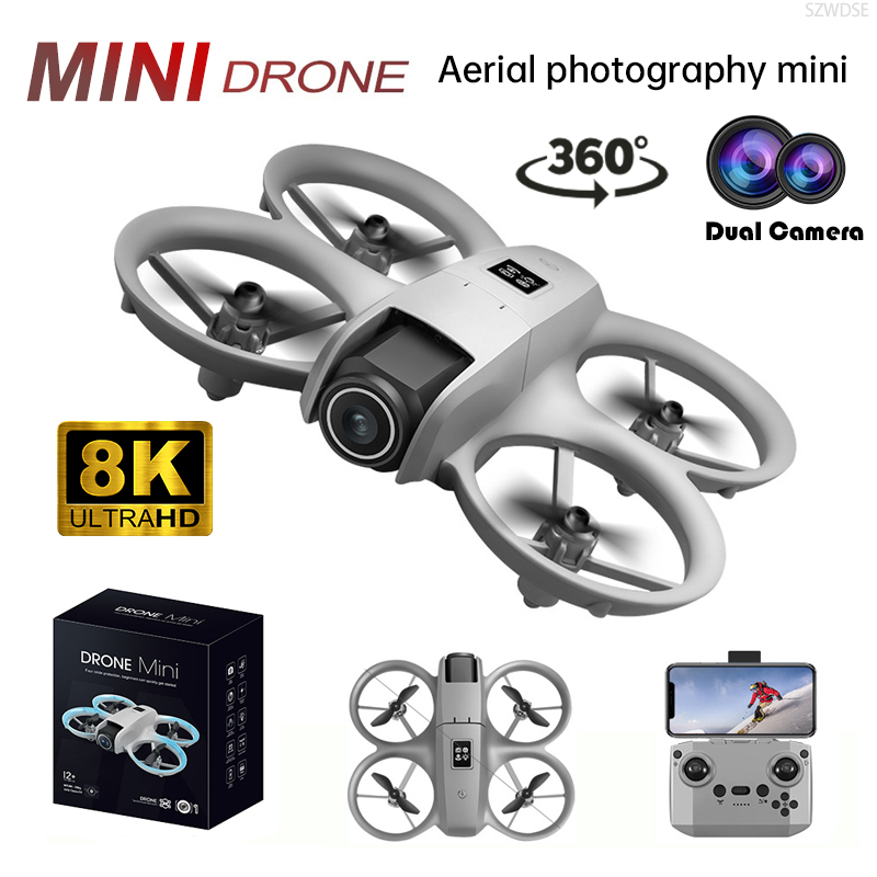 Drone Surveying - Mini Dron Profesional con Cámara 8k,