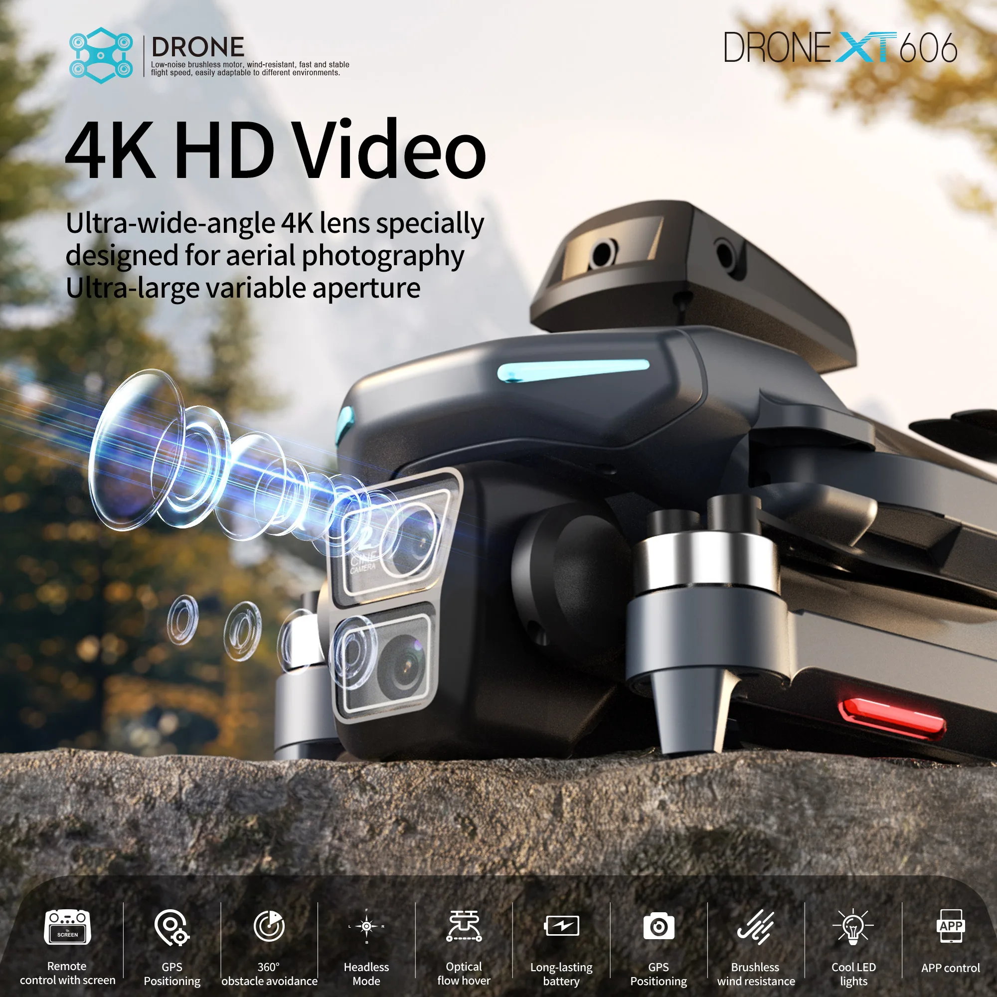 Dron Original XT606 Profesiona - Drone Surveying reseña y precio