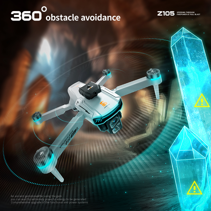 Cuadricóptero RC plegable con  - Drone Mapping reseña y precio