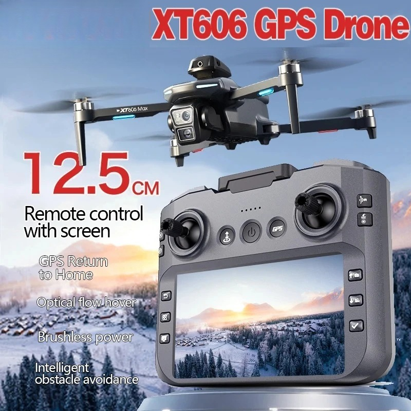 Dron GPS Original XT606 MAX 4k - Drone Surveying reseña y precio
