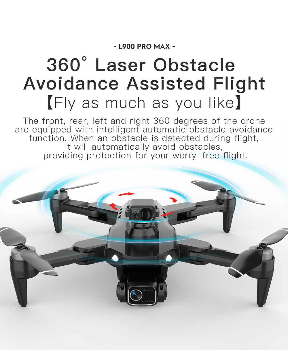 LYZRC L900 PRO MAX láser evita - Drone Surveying reseña y precio